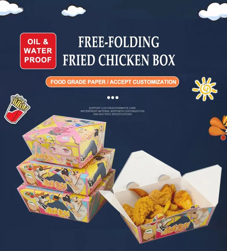 Restaurant Fried Chicken Box