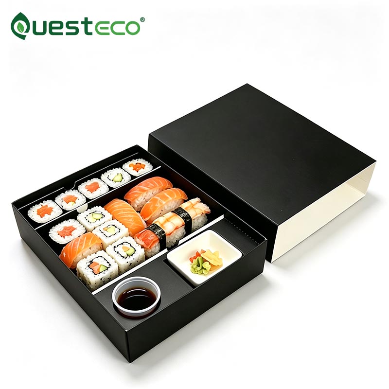 Pudełko na sushi z wysuwaną szufladą